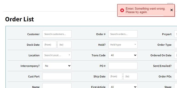 orderlist