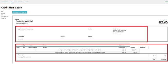 Credit Memo- PDF